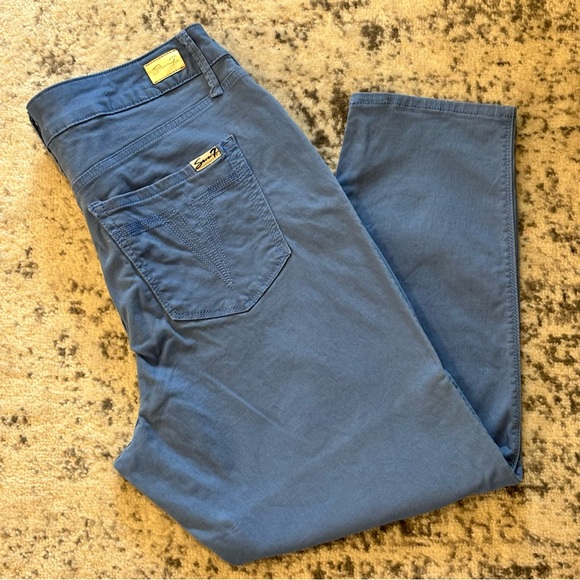 Seven7 Pants - Seven7 Women’s High Rise Skinny Crop Jeans SZ 16 Skin Fit Denim